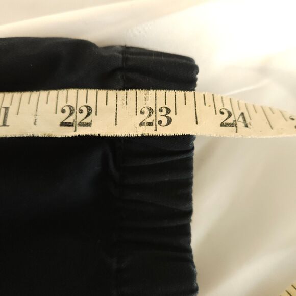 Old Navy Women Small Navy Blue Full Zip Cotton Mock Neck Utility Field Jacket - Picture 8 of 9